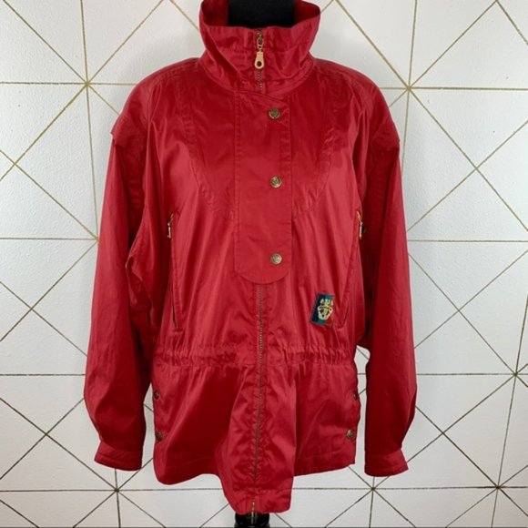 Sunice Vented Funnel Neck Golf Winter Windbreaker Jacket